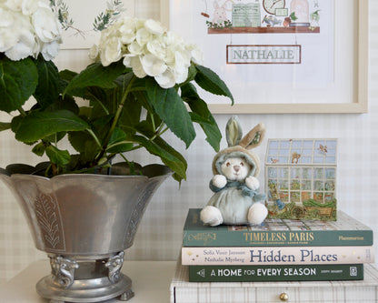 Myself On A Shelf - Personlig barntavla - Spring Green